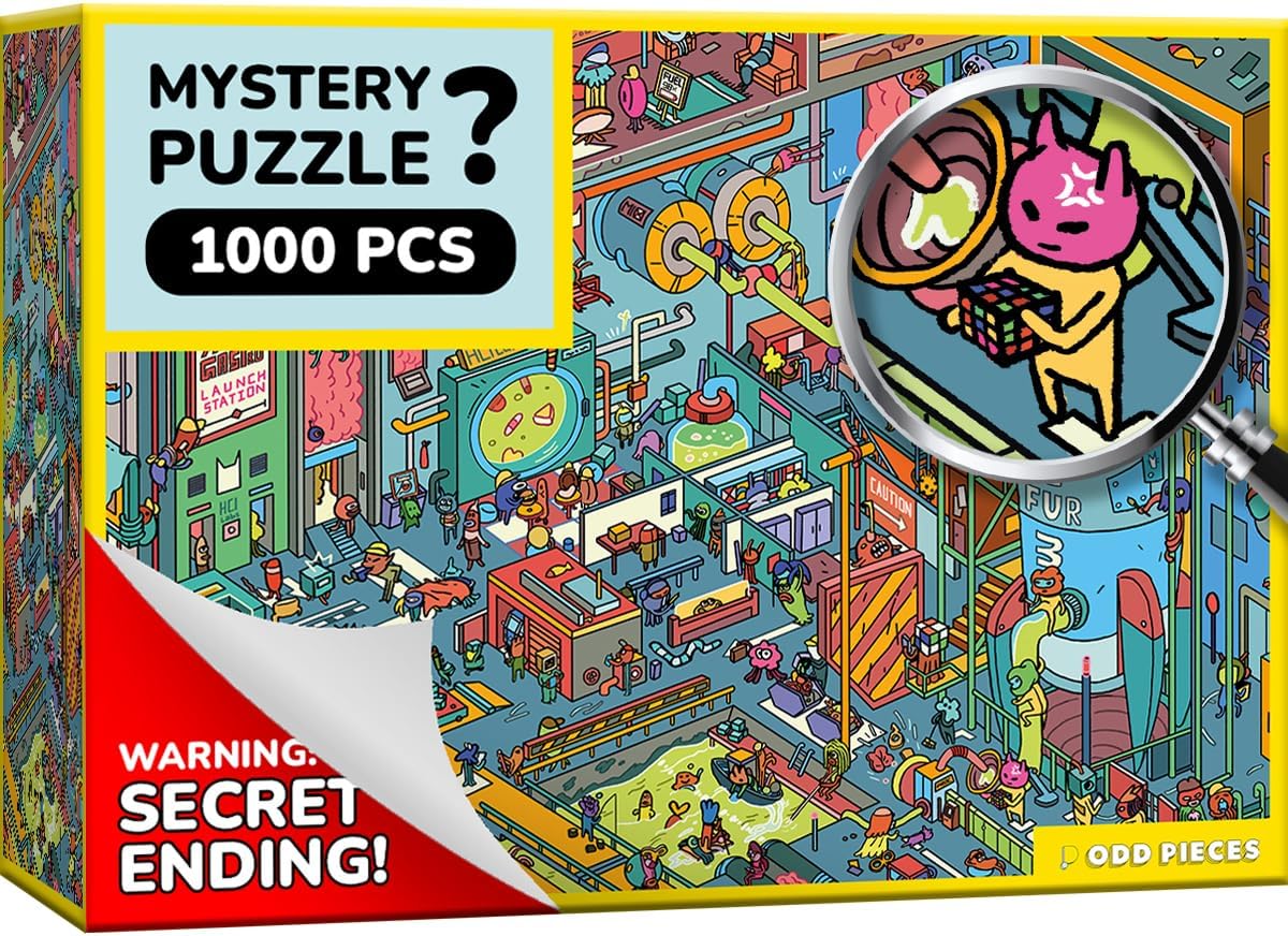 Jigsaw Puzzles 1000 Pieces - Magic Mystery Story Puzzle Fun