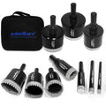 Diamond Hole Saw Set for Precise Drilling of Tile and Glass