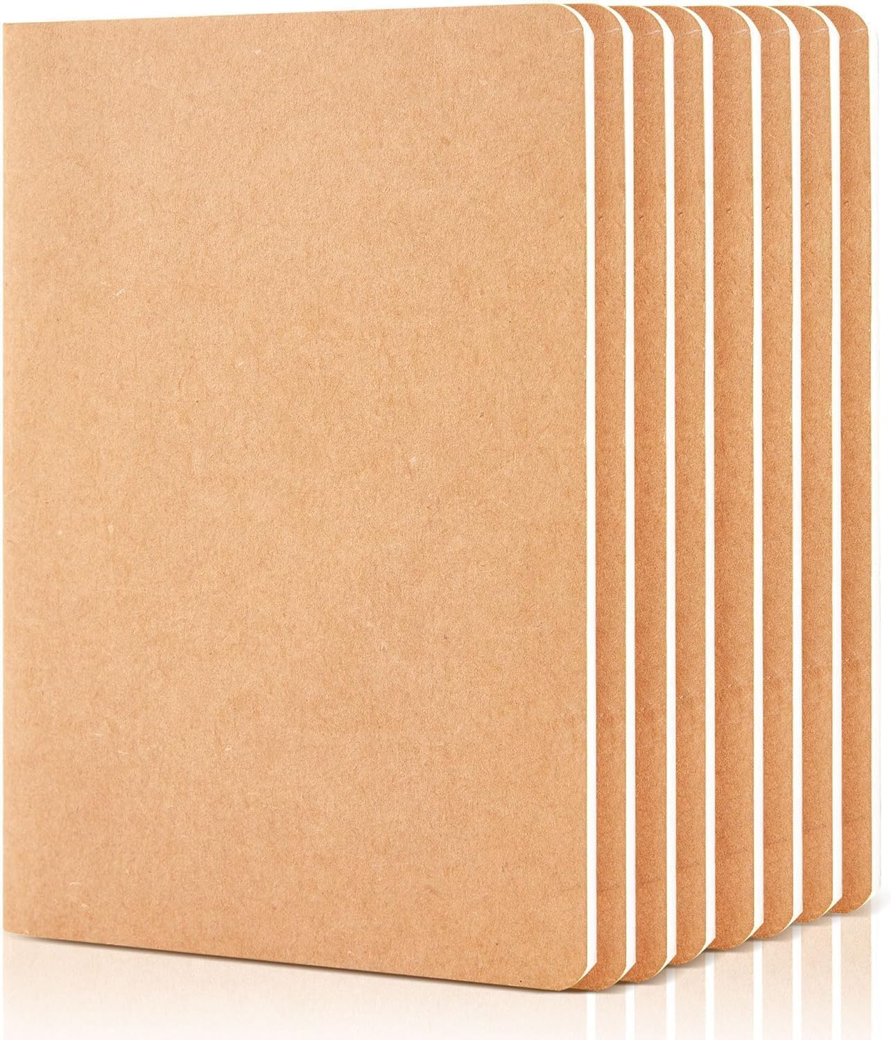 feela 8-Pack Kraft Notebooks: Unleash Your Creativity!