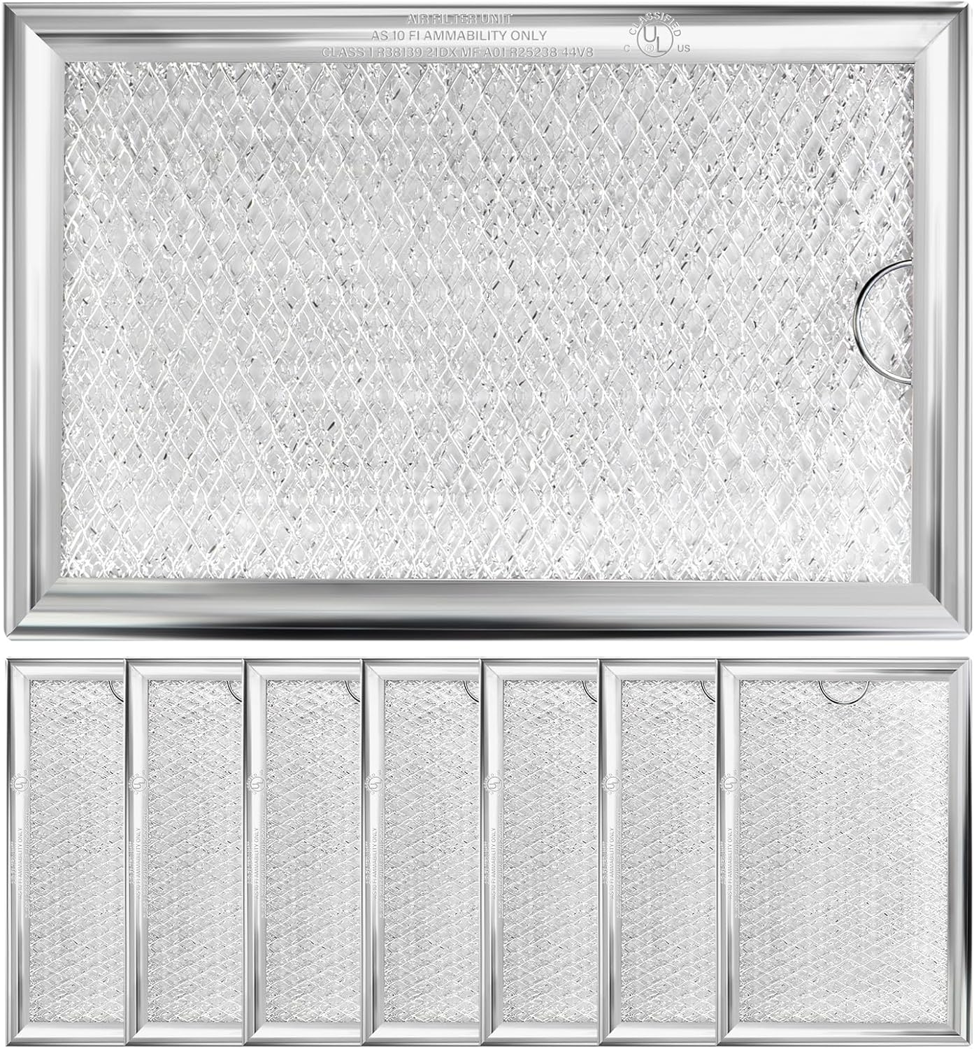 Effortlessly Grease-Free with 8Pcs LG Microwave Filter Replacements!
