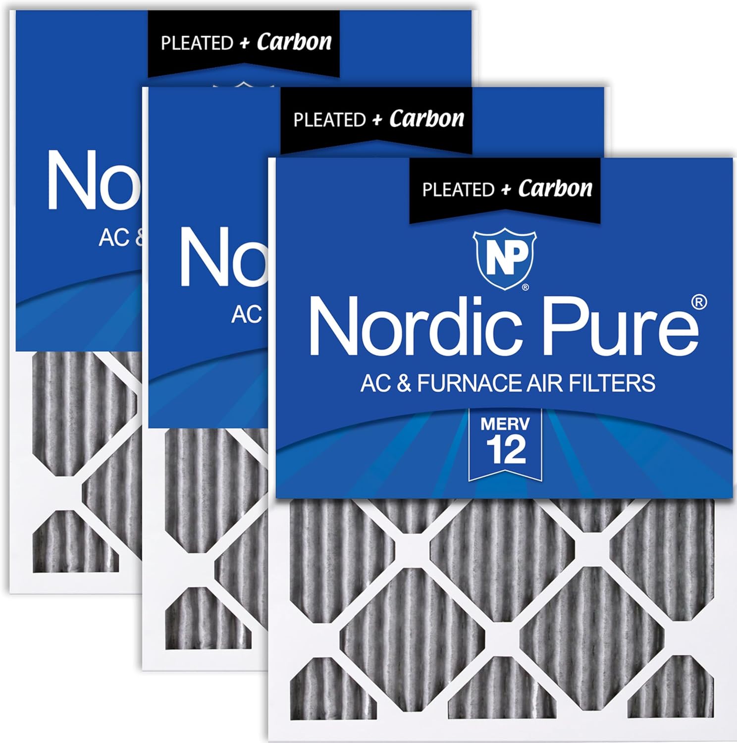 Nordic Pure 14x30x1 Furnace Air Filters with MERV 12 Rating