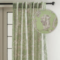 Maison d Hermine Toile Cotton Curtains 50in x 84in - Light Filtering