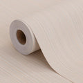 Grasscloth Peel and Stick Wallpaper 20.8in x 394in Beige - Textured