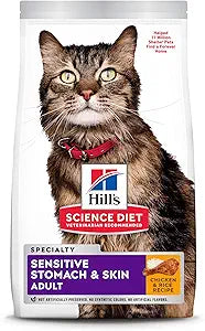 Hill's Science Diet Grain Free Dry Cat Food for Sensitive Stomach