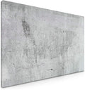 Magnetic Dry Erase Board 16 x 24 in - Decorative Concrete Wall Memo