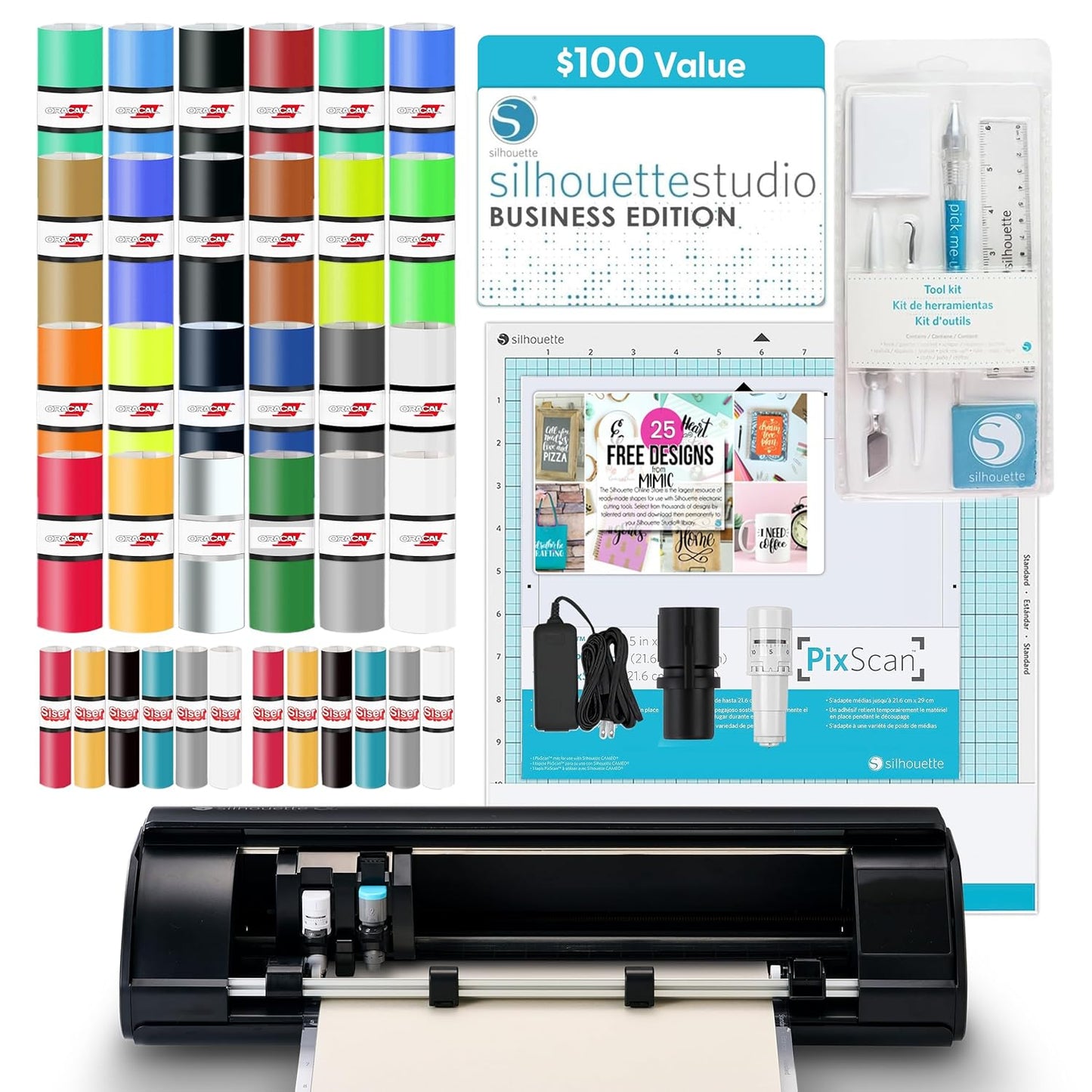 Silhouette Cameo 5 Smart Cutting Machine Deluxe Bundle Review