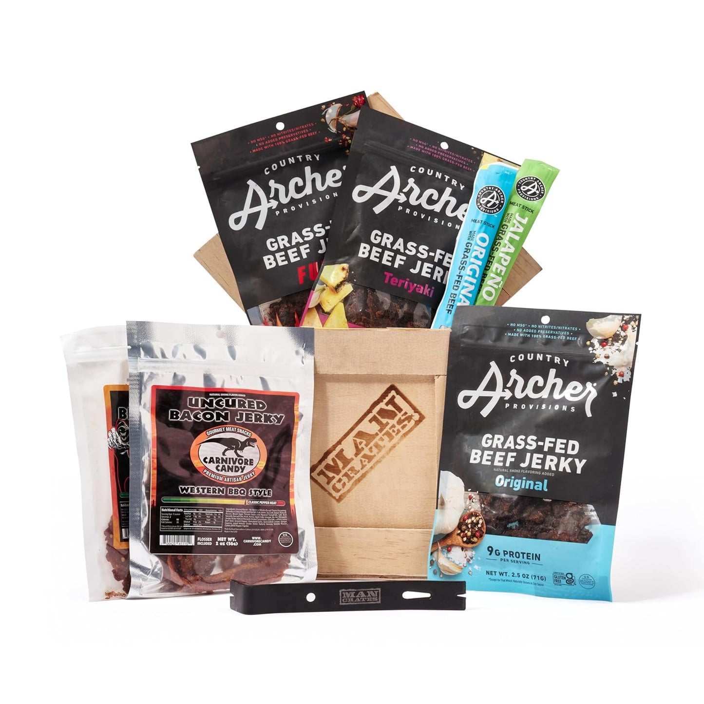 Slaughterhouse Crate: Premium Beef Jerky Gift for Meat Lovers