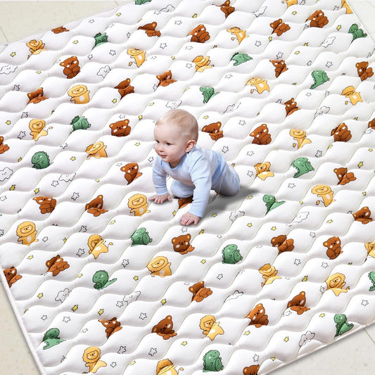 Extra Large Non-Slip Baby Play Mat for Safe & Fun Playtime