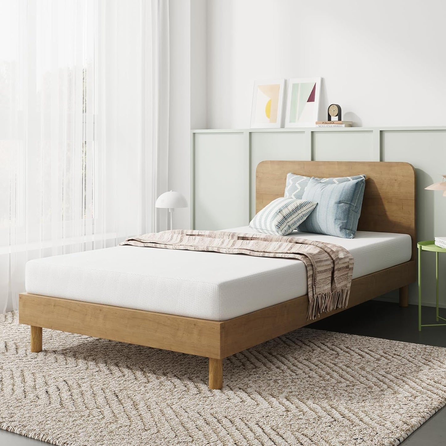 Novilla Twin XL Mattress: 8 Inch Gel Memory Foam for Comfort
