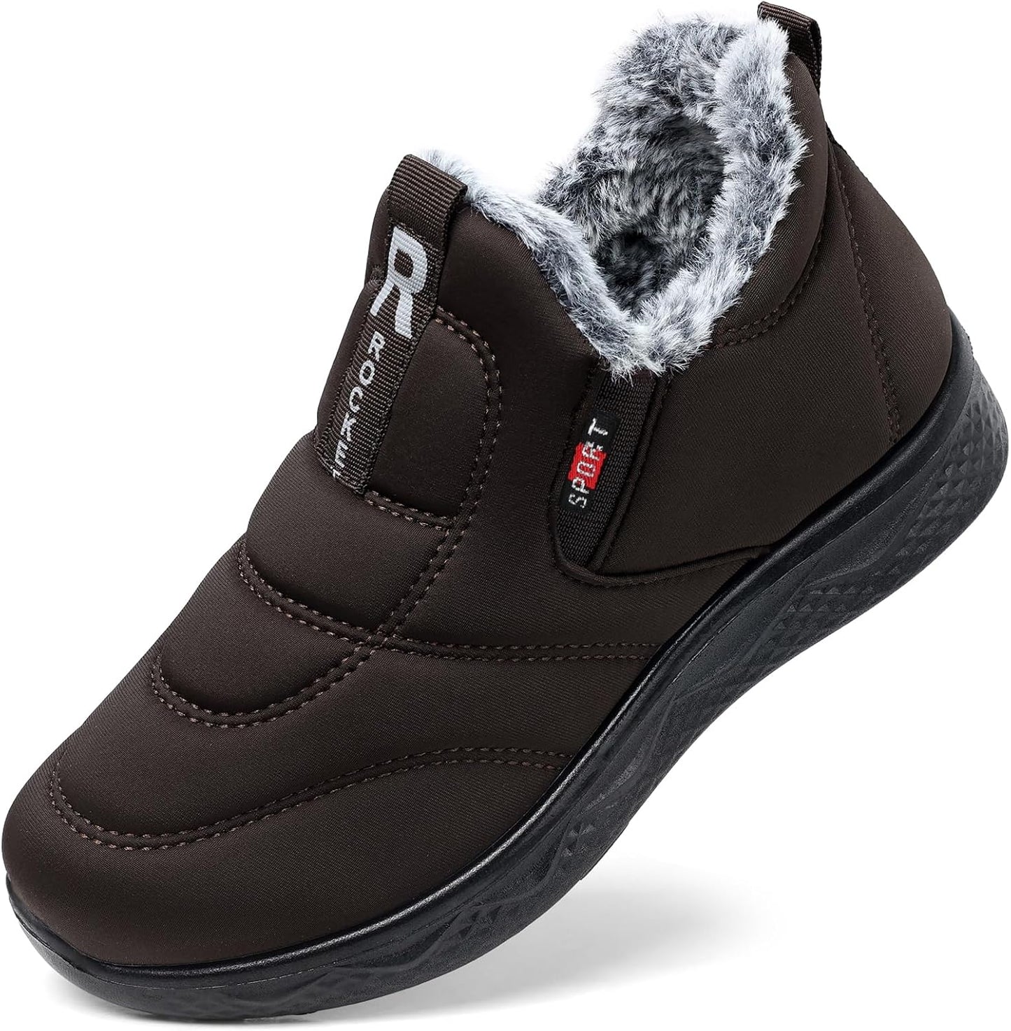 Womens Winter Snow Boots: Waterproof Insulated Fur Lined Comfort