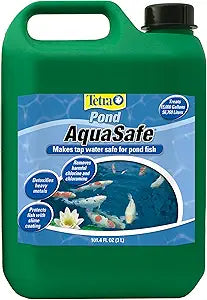 TetraPond AquaSafe Makes Tap Water Safe for Pond Fish Care