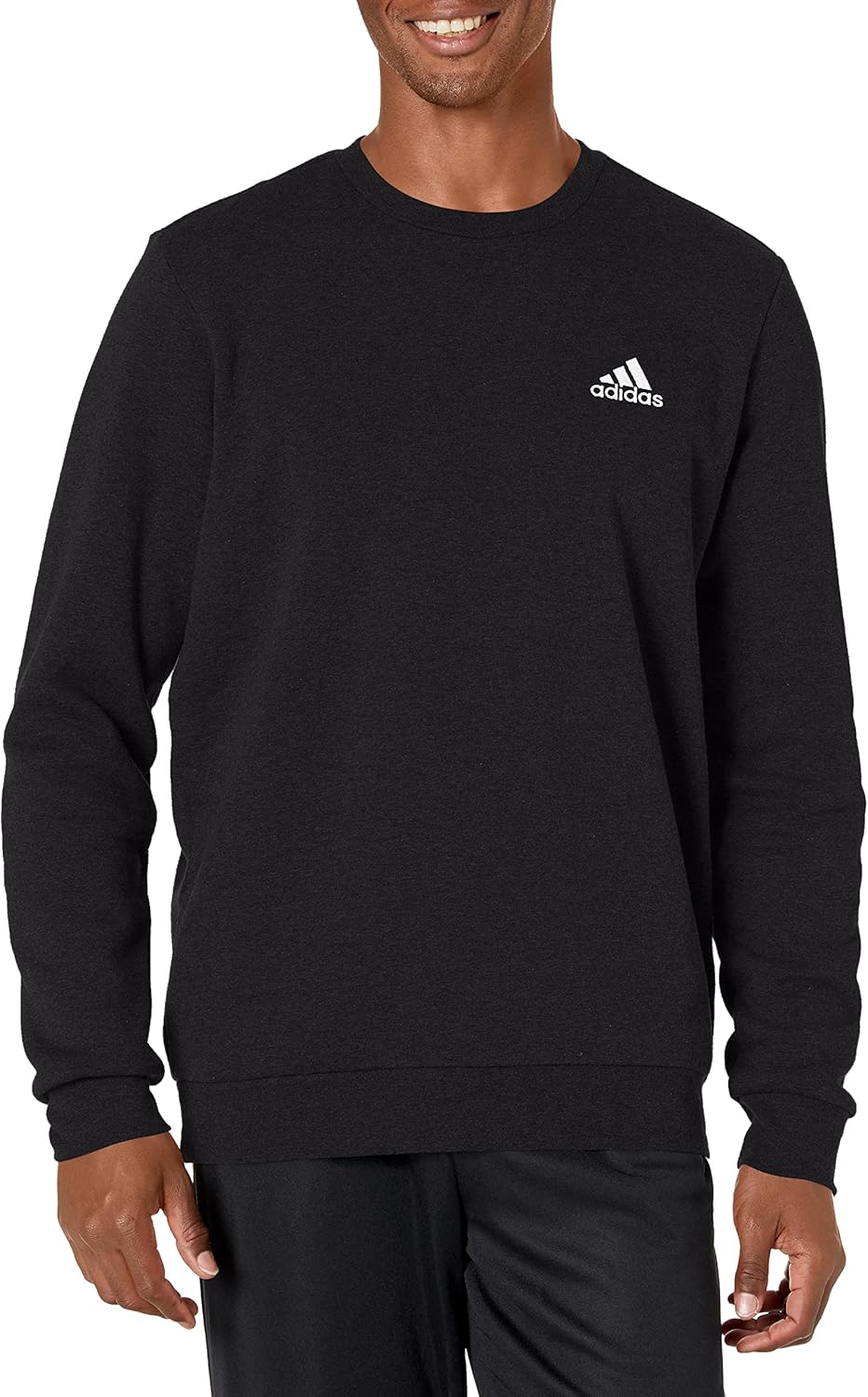 adidas Men's Essentials Fleece Sweatshirt for Total Comfort