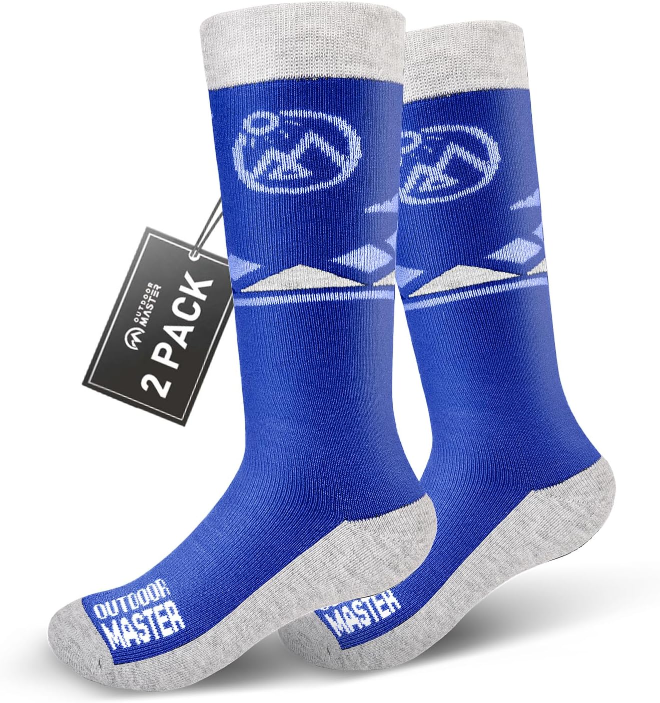 Cozy Kids Ski Socks - Merino Wool Blend