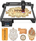 FOKOOS FE10 10W Laser Engraver 16x16in - Precise DIY Cutting