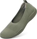 Women's Knit Slip On Walking Flats - Ultra Light Comfort