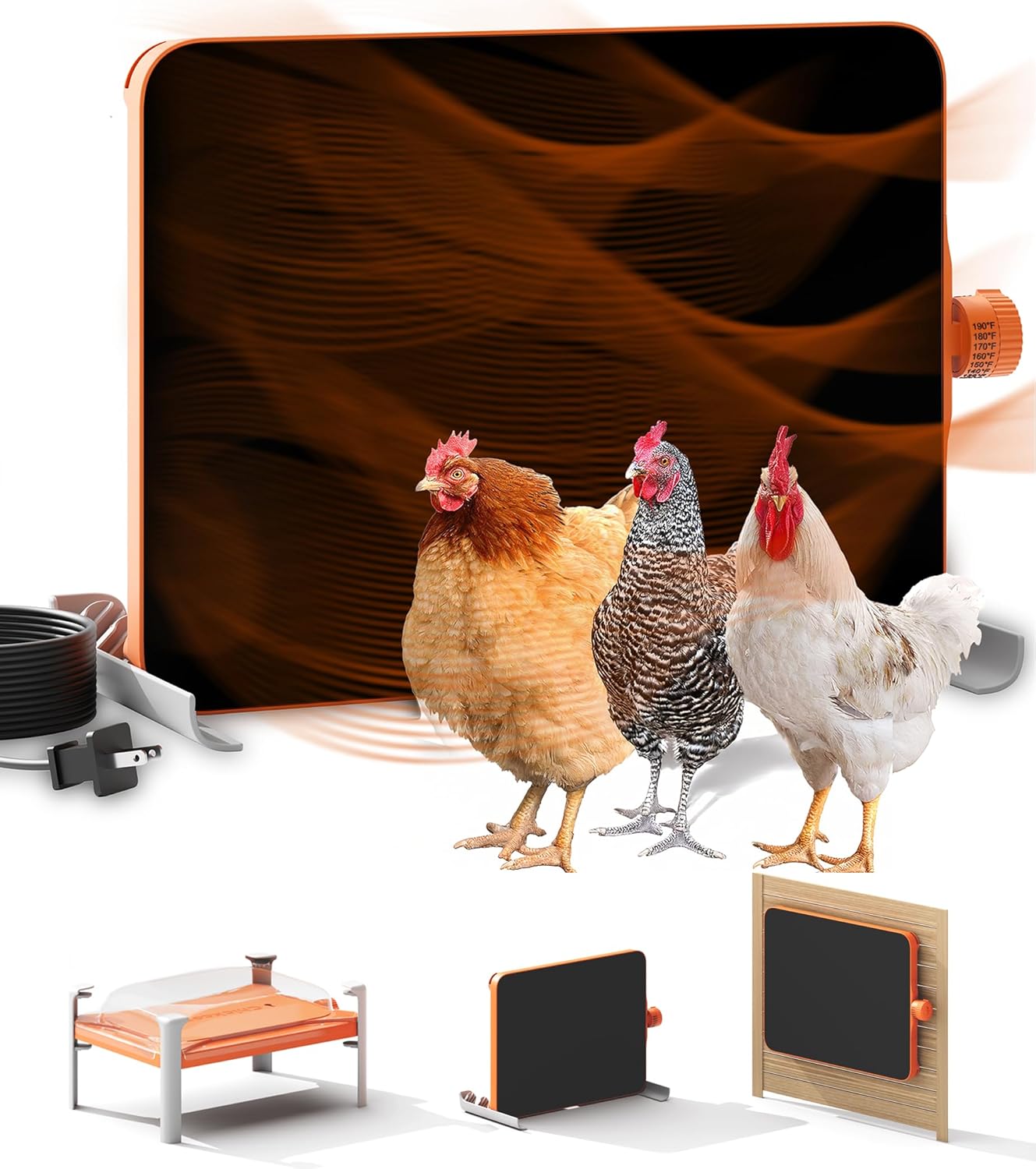 Smart Chicken Coop Heater with Adaptive Temperature Sensor