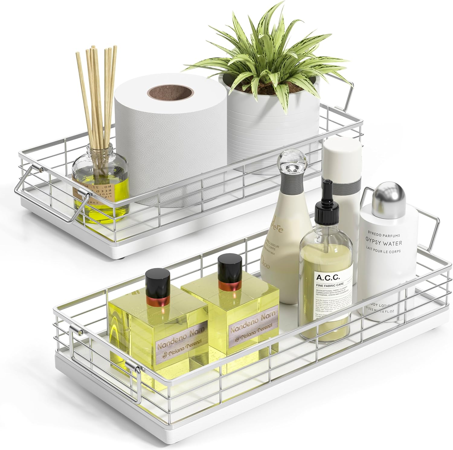 Toilet Paper Basket 2PCS for Bathroom Storage and Organization