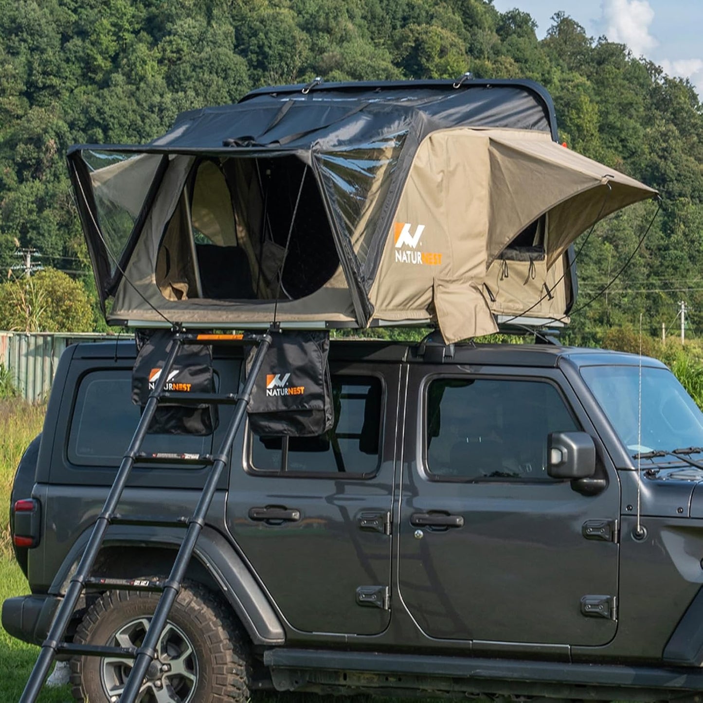 Waterproof Pop-Up Rooftop Tent for SUVs