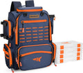 KastKing Bait Boss Fishing Tackle Backpack with Rod Holders - Large
