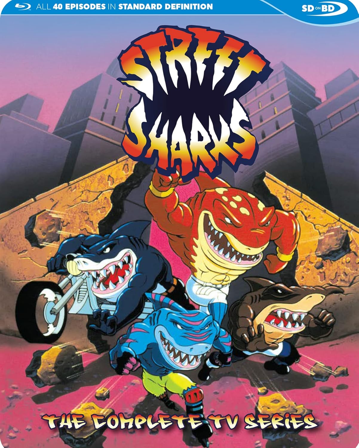 Street Sharks The Complete Series - A Nostalgic Adventure Awaits