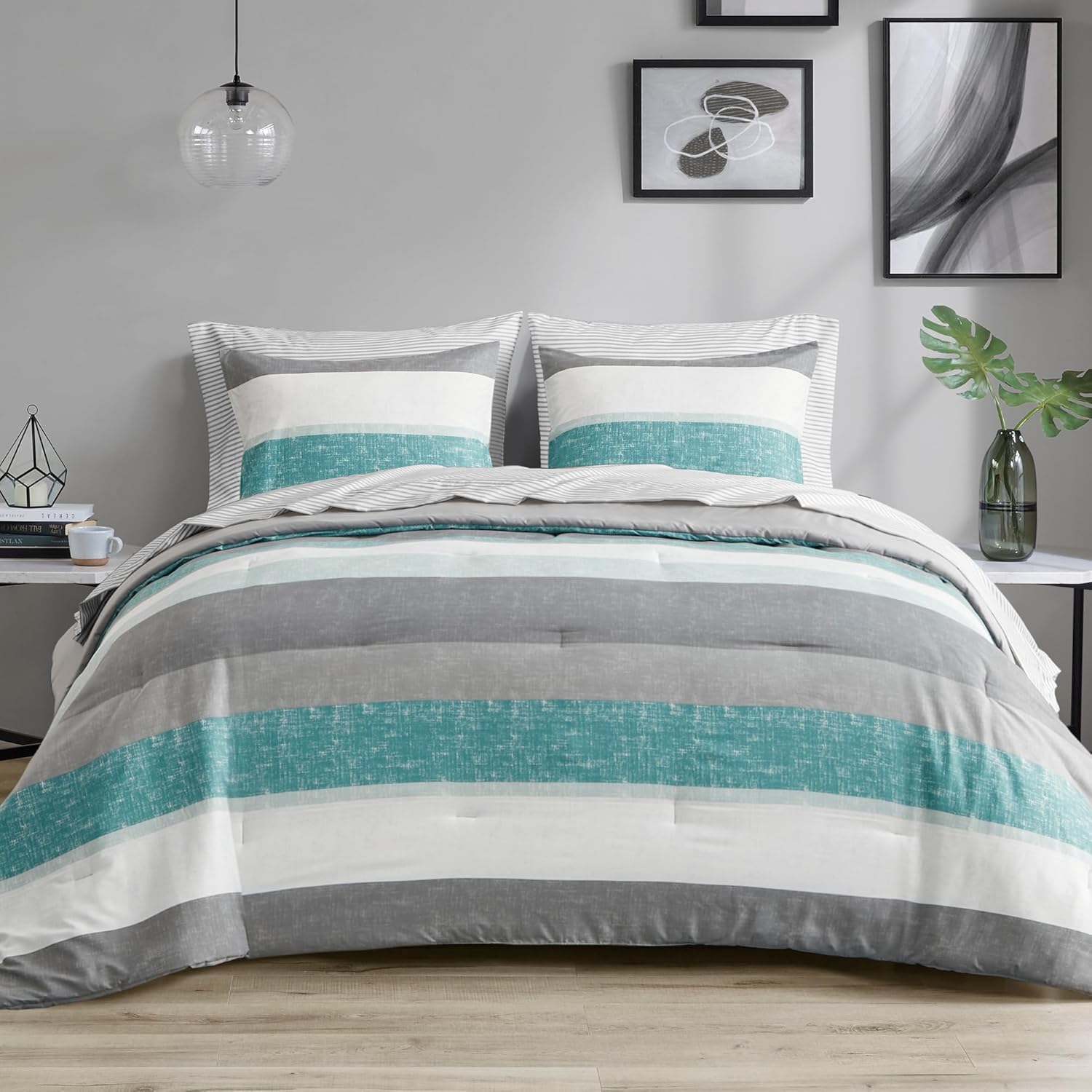 Madison Park Essentials Full Comforter Set for Modern Bedrooms