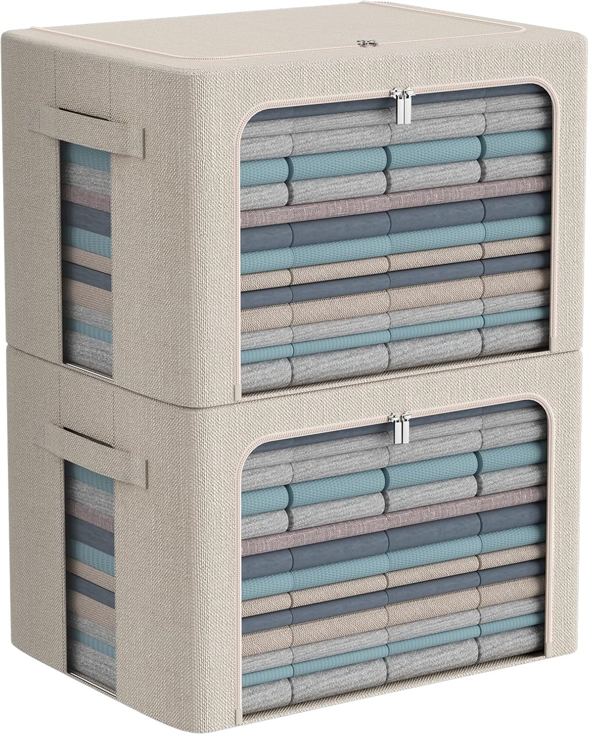 Extra Large Clothes Storage Bins for Bedding and Blankets