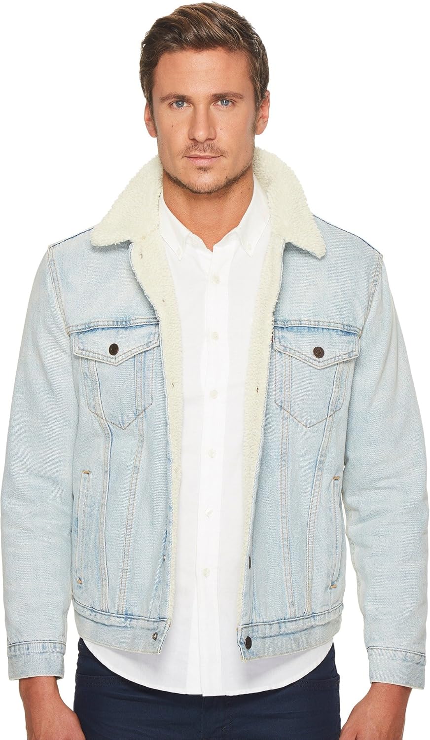 Levi's Men's Sherpa Lined Trucker Jacket for Everyday Style