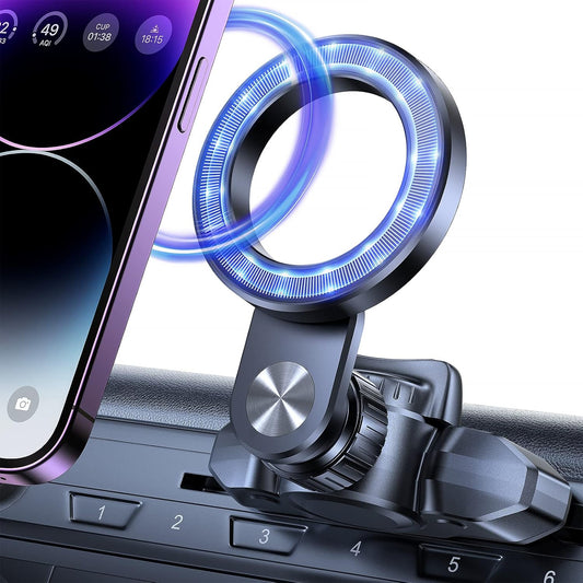Powerful Magnetic Car CD Mount for iPhones