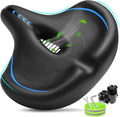 Oversized Bike Seat for Men & Women - Extra Wide Comfort