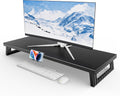 All-Metal Foldable Monitor Stand with Connectivity Hub Features