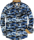 Dubinik Mens Flannel Shirts Long Sleeve Button Down (Style 5FS8)