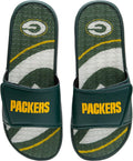 FOCO NFL Team Logo Shower Gel Slide Flip Flop Sandals - Fan Ready