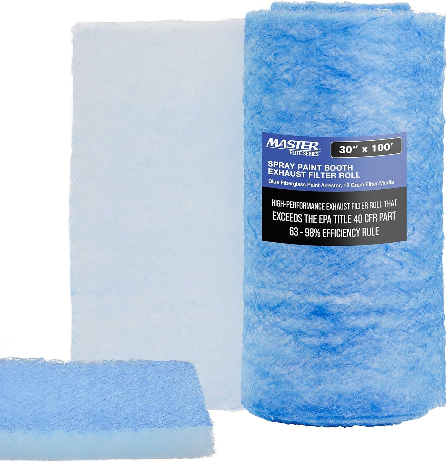 Master Elite Premium Paint Spray Booth Exhaust Filter Roll Review