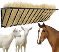 Goats Hay Feeder 67 Gallon Large Capacity - Heavy Duty Iron Rack