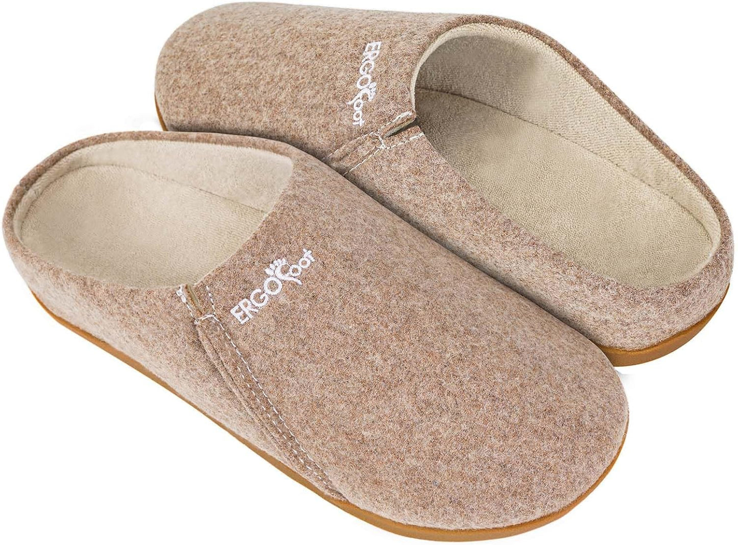 ERGOfoot House Slippers for Plantar Fasciitis Pain Relief