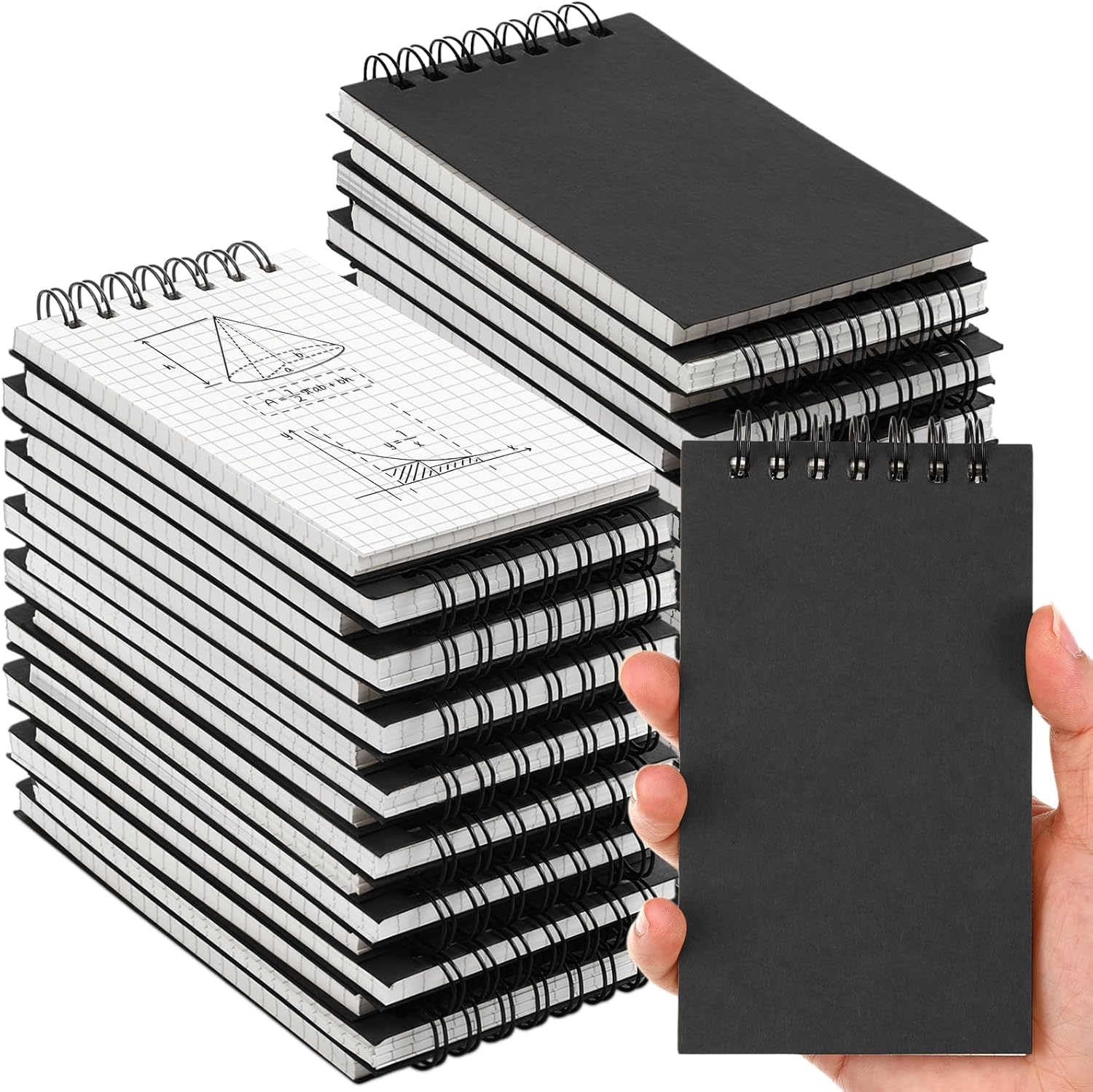 Mini Graph Notebook Bulk Pack - Organize Effortlessly