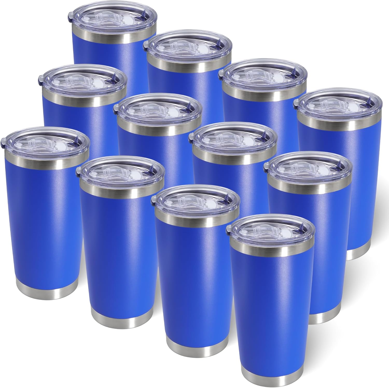 20oz Stainless Steel Tumblers with Lid for Hot and Cold Drinks
