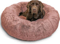 Calming Donut Dog and Cat Bed 36in - Cozy Anxiety Relief