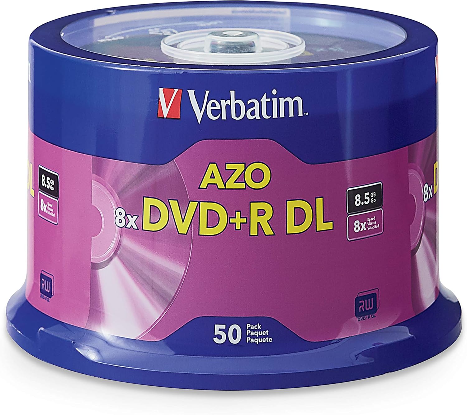 Verbatim DVD+R DL 8.5GB 8X Discs for Archiving Home Movies
