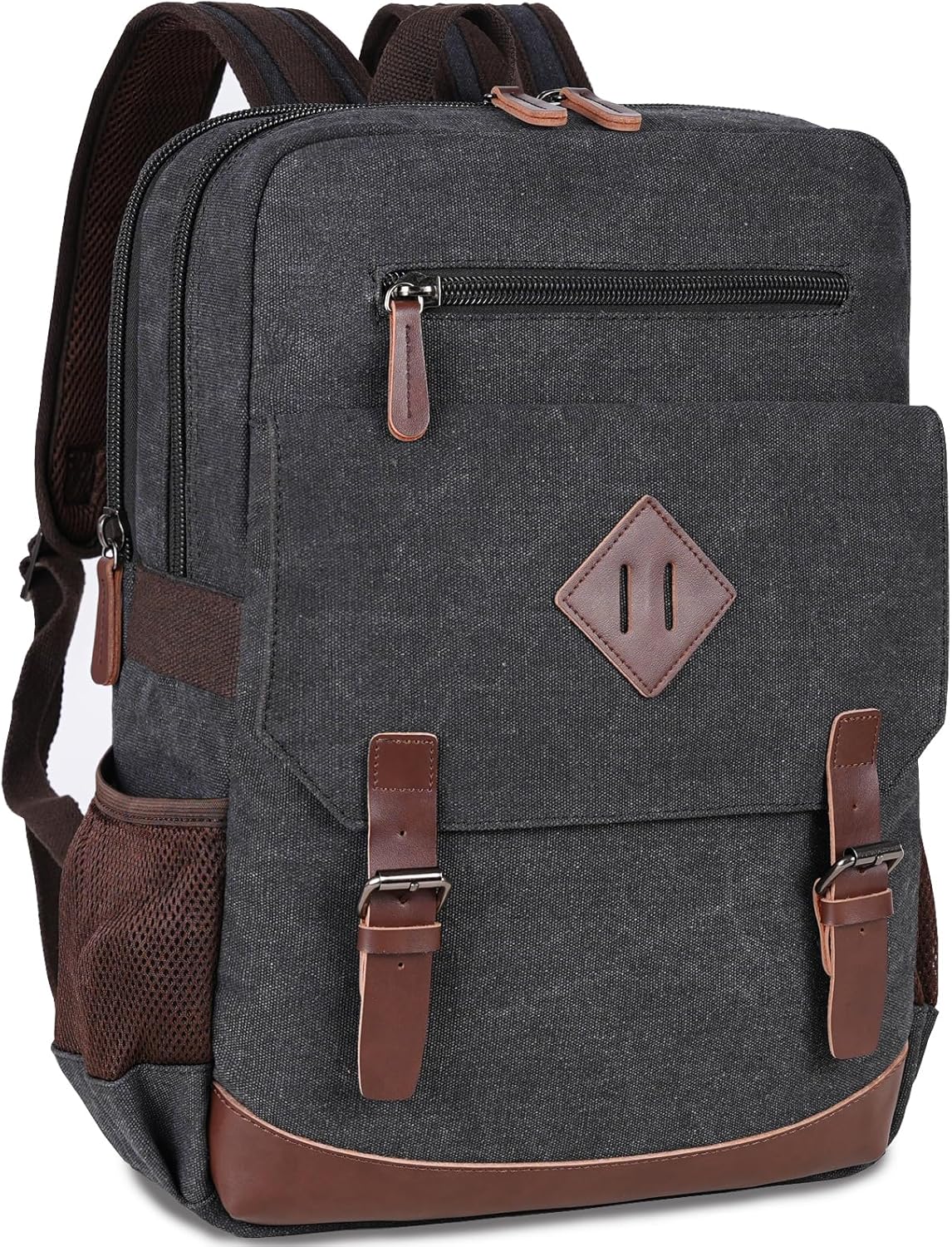 Canvas Vintage Laptop Backpack for College and Travel Needs