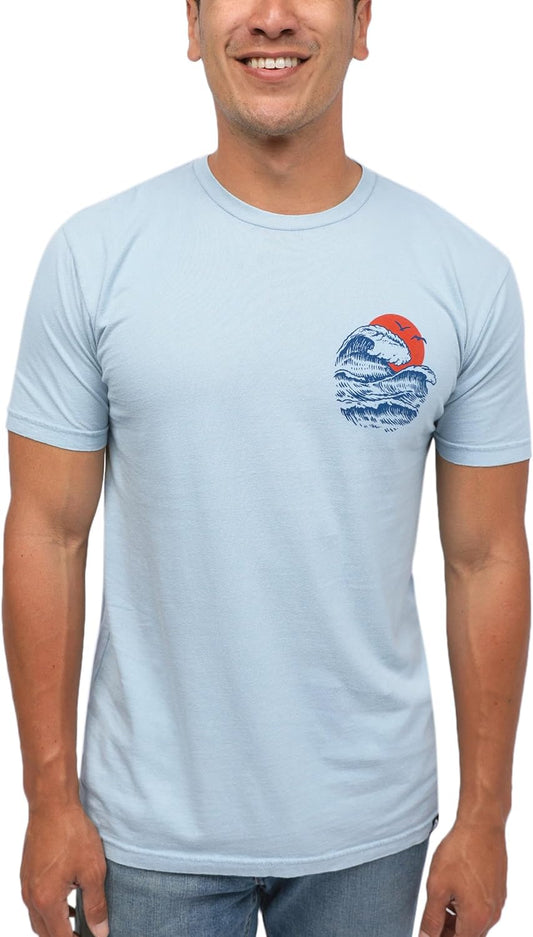 Vintage Graphic Tees for Men - Oversized Lightweight Retro T-Shirt