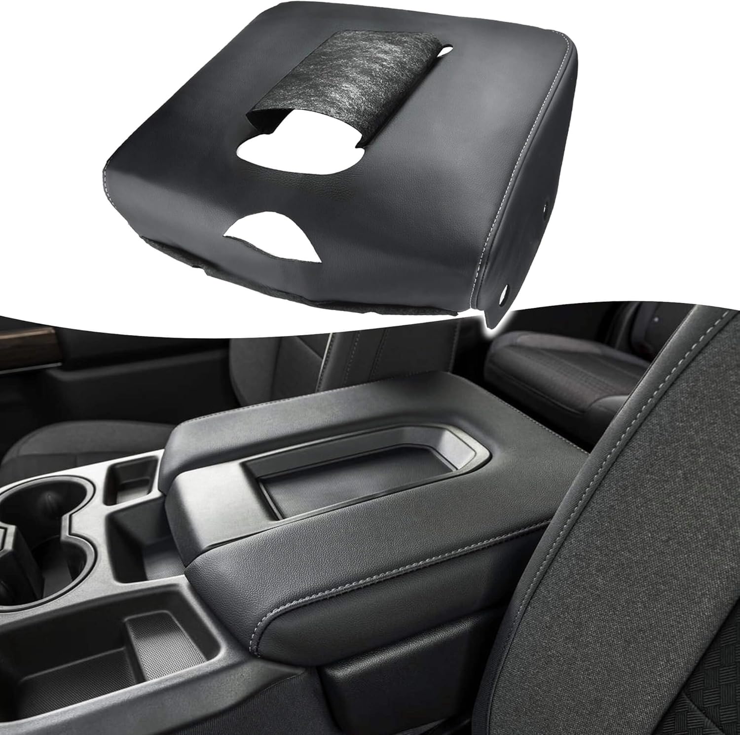 KBH Center Console Armrest Cover for Chevy Silverado 2020-2025