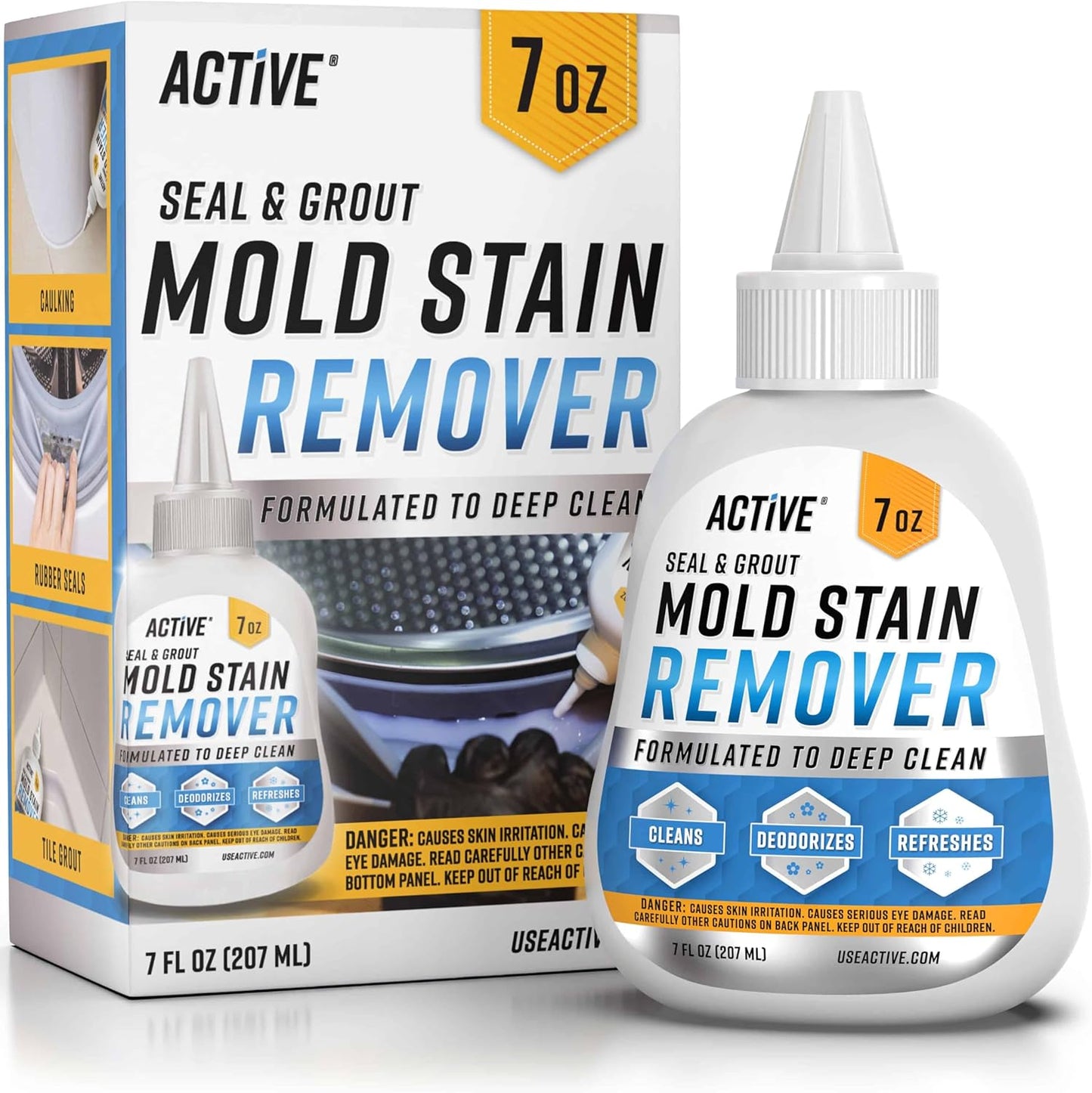 Advanced Mold Stain Remover Gel - Heavy Duty Cleaner for Front Loaders