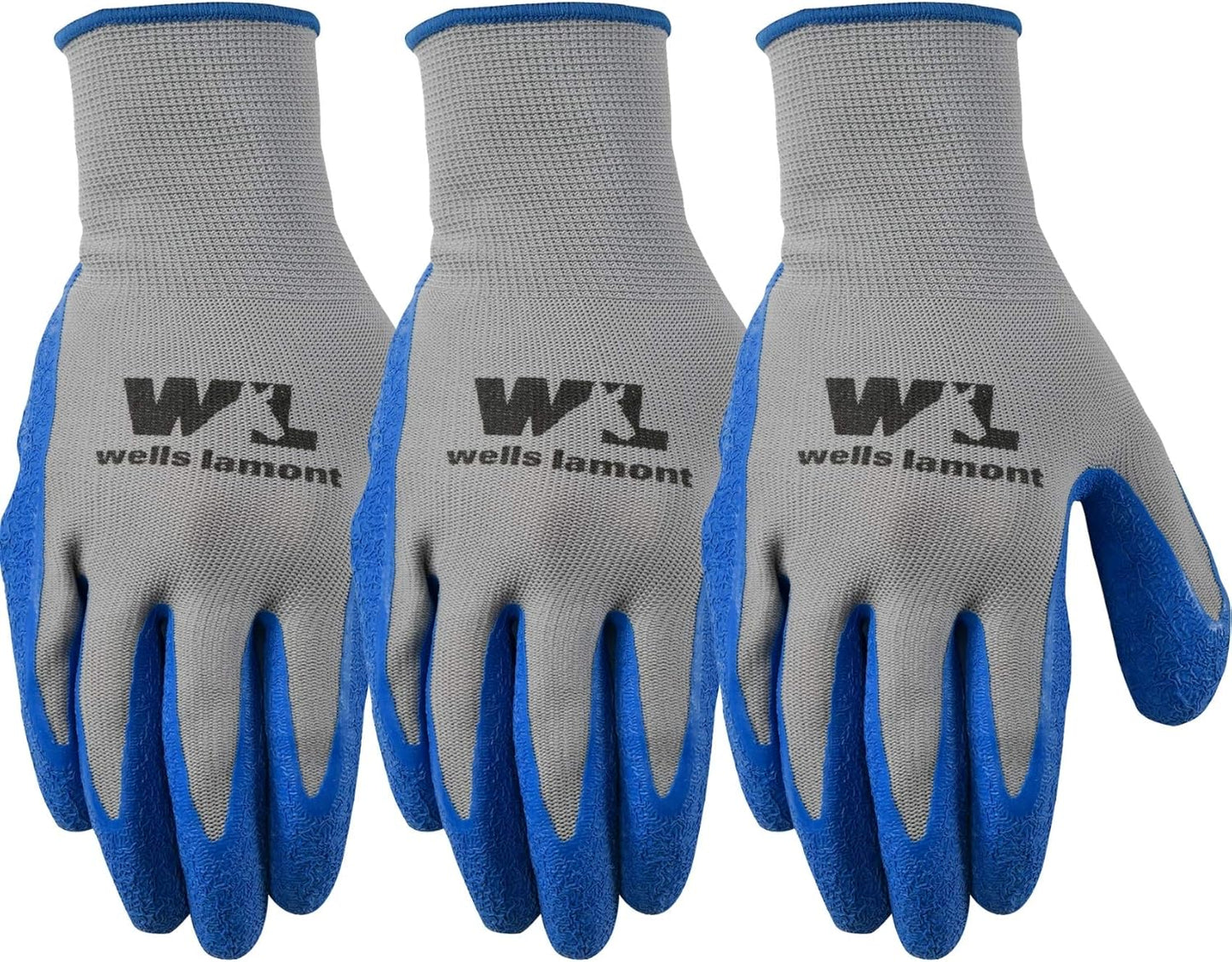 Wells Lamont Latex Grip Gloves Trio for Large Hands