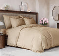 Duvet Cover King Size Set Cream - Extra Soft 104 x 90 King Set