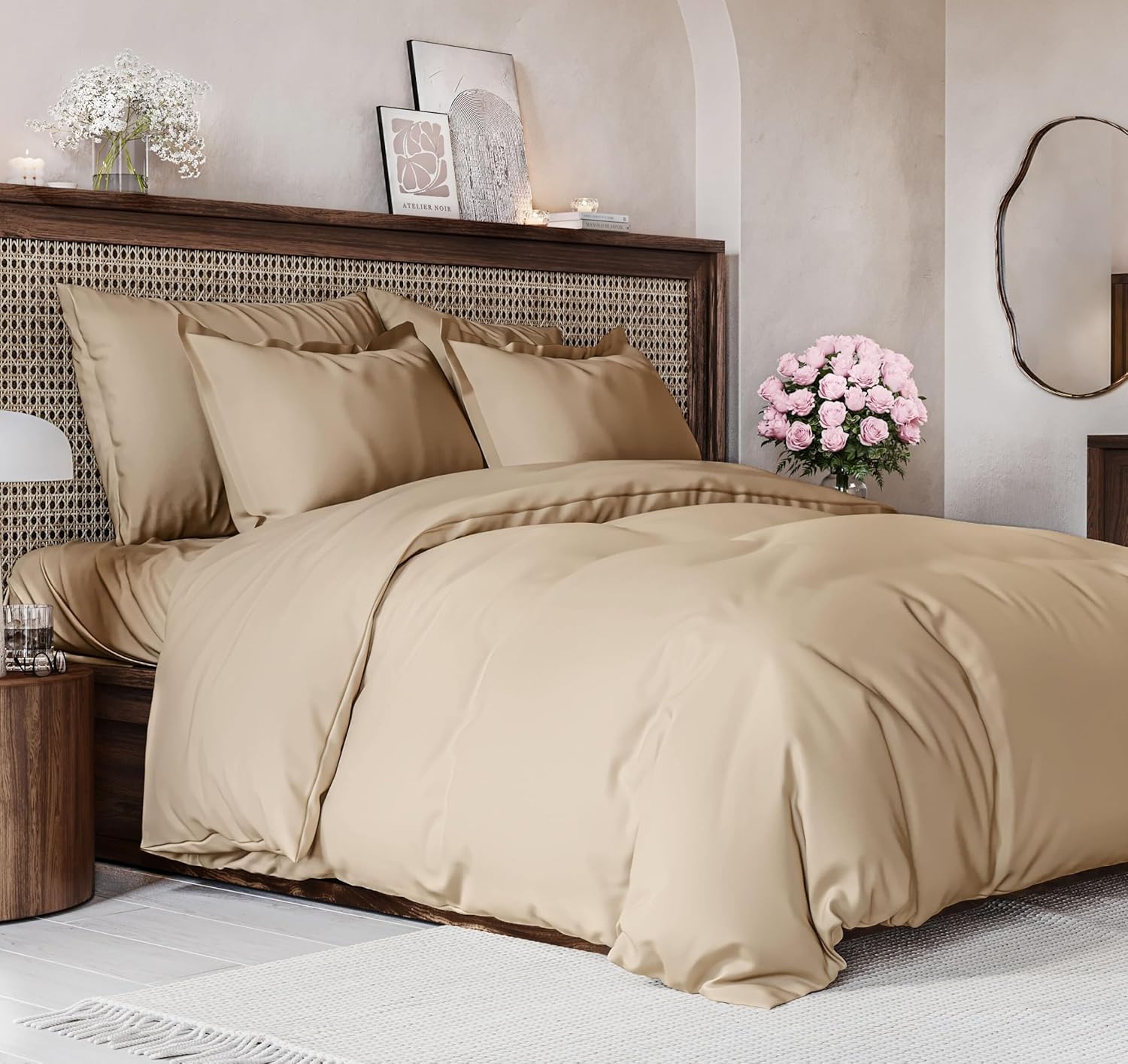 Duvet Cover King Size Set - Extra Soft & Comfy Bedding