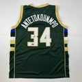 Facsimile Autographed Giannis Antetokounmpo Jersey for Fans