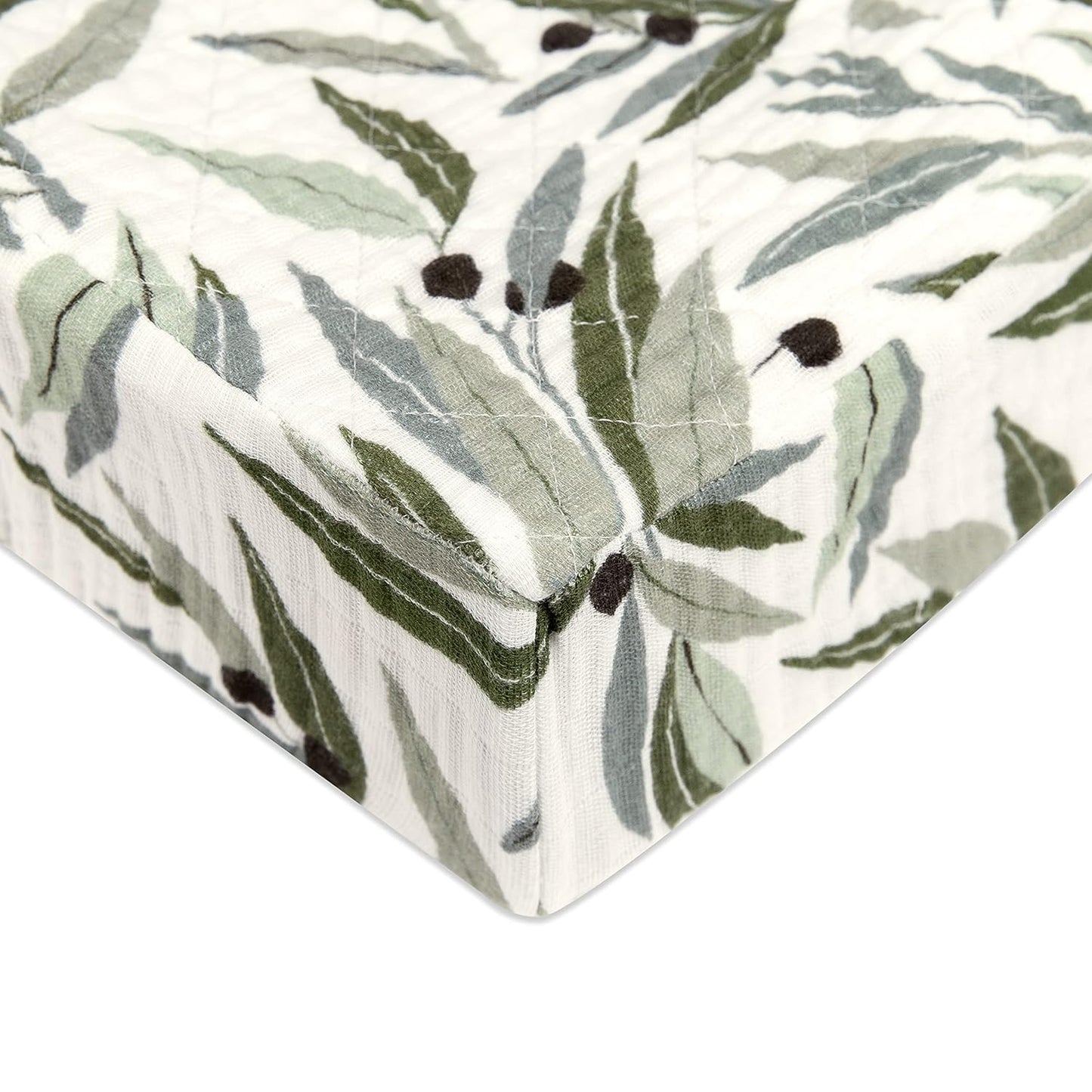 Babyletto Organic Cotton Changing Pad Cover - Ultra-Soft Muslin