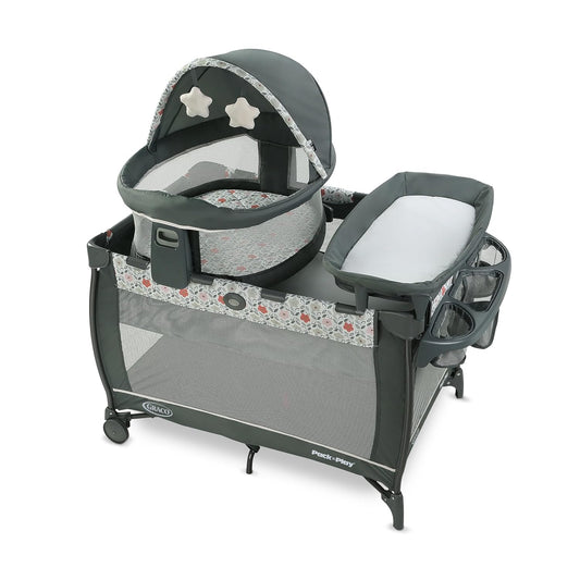 Graco Pack n Play Travel Dome LX Playard with Canopy & Changer