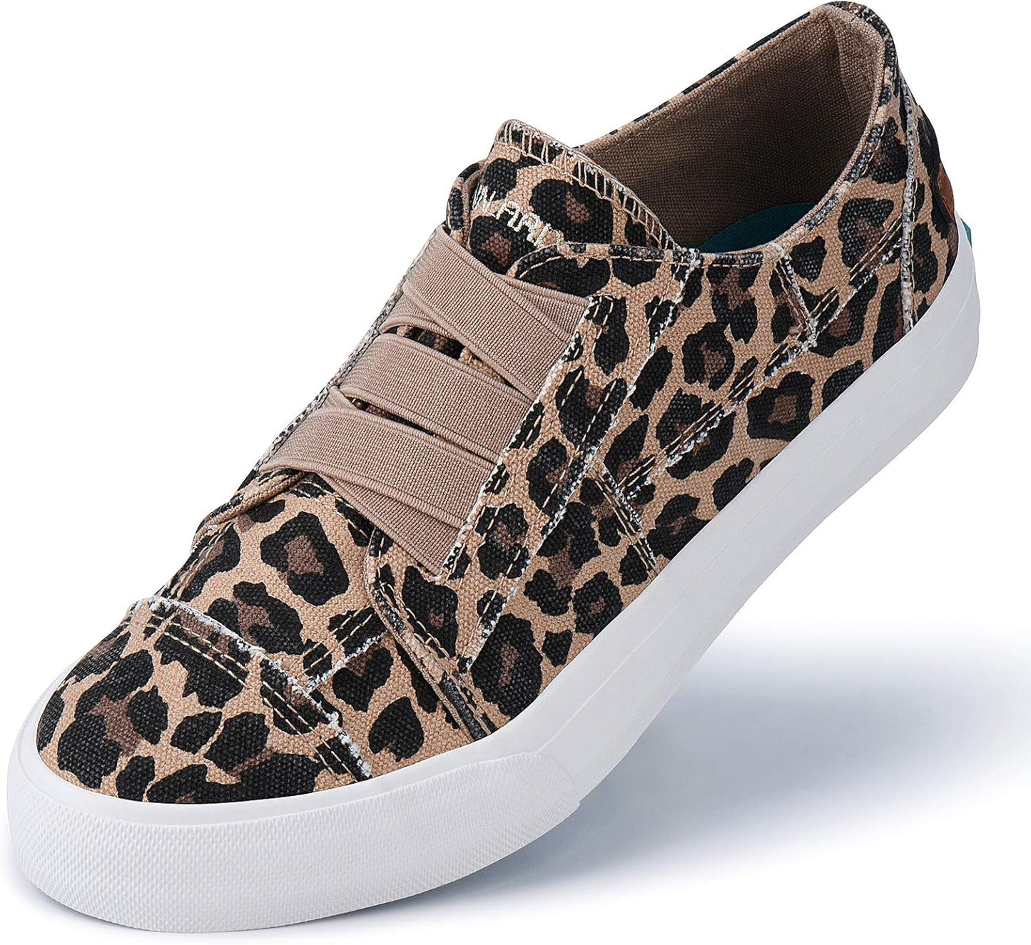 JENN ARDOR Women's Stylish Slip On Sneakers for Comfort